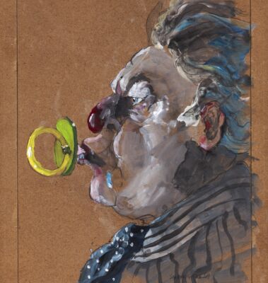 2019 Acrilici, carboncino, acquerello 35x45 cm